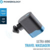 ماساژور تفنگی پاورولوژی مدل Powerology Ultra‑Mini PSM011 با طراحی کوچک و قابل حمل